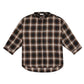 Helm C Embroidery Flannel Long Sleeve Shirt