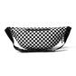 VNS Checkerboard Crossbody Waist Bag