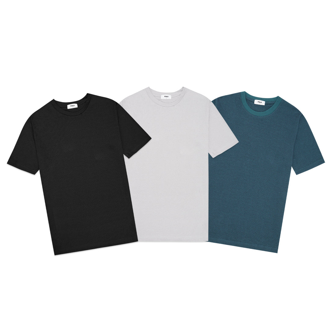 FOLX Honeycomb Knit T-Shirt