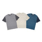 FOLX Color-Block Sleeves Diamond Texture T-Shirt