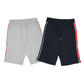 FOLX Tricolor Side Stripes Shorts