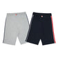 FOLX Tricolor Side Stripes Shorts