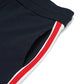 FOLX Tricolor Side Stripes Shorts