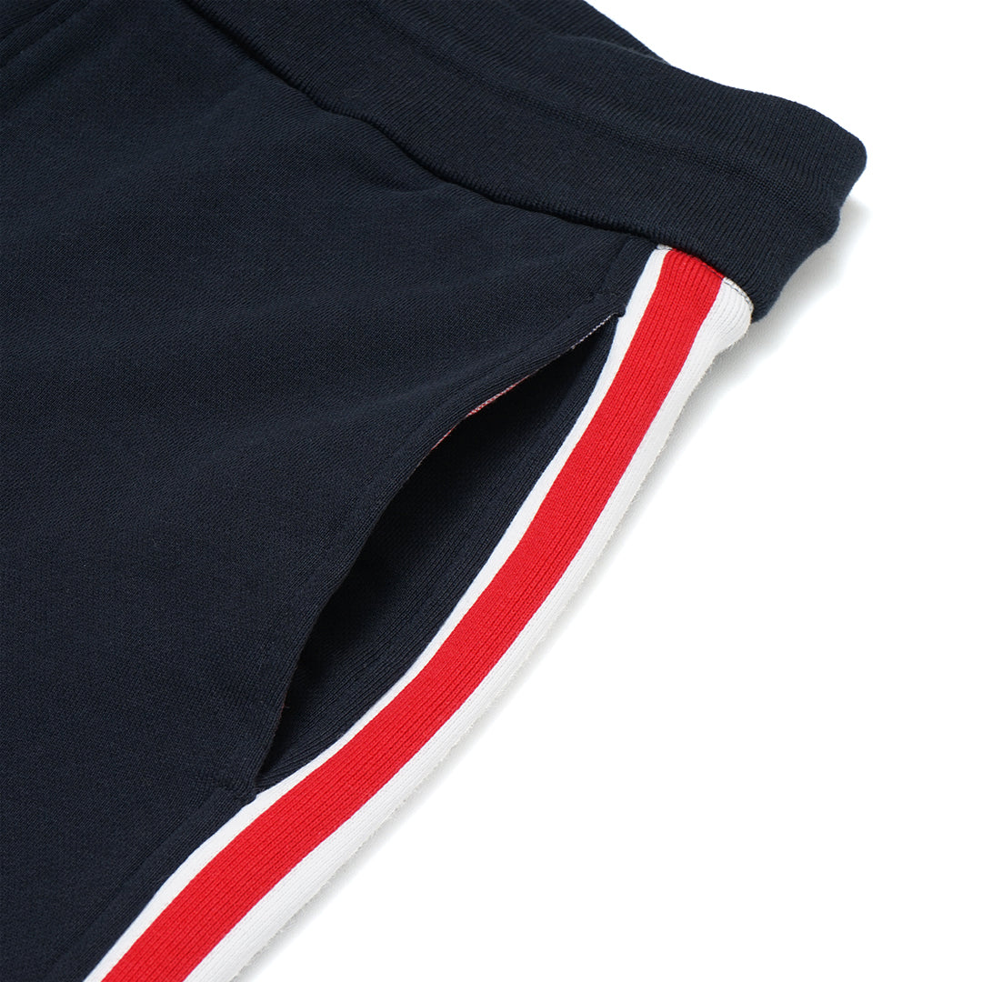 FOLX Tricolor Side Stripes Shorts