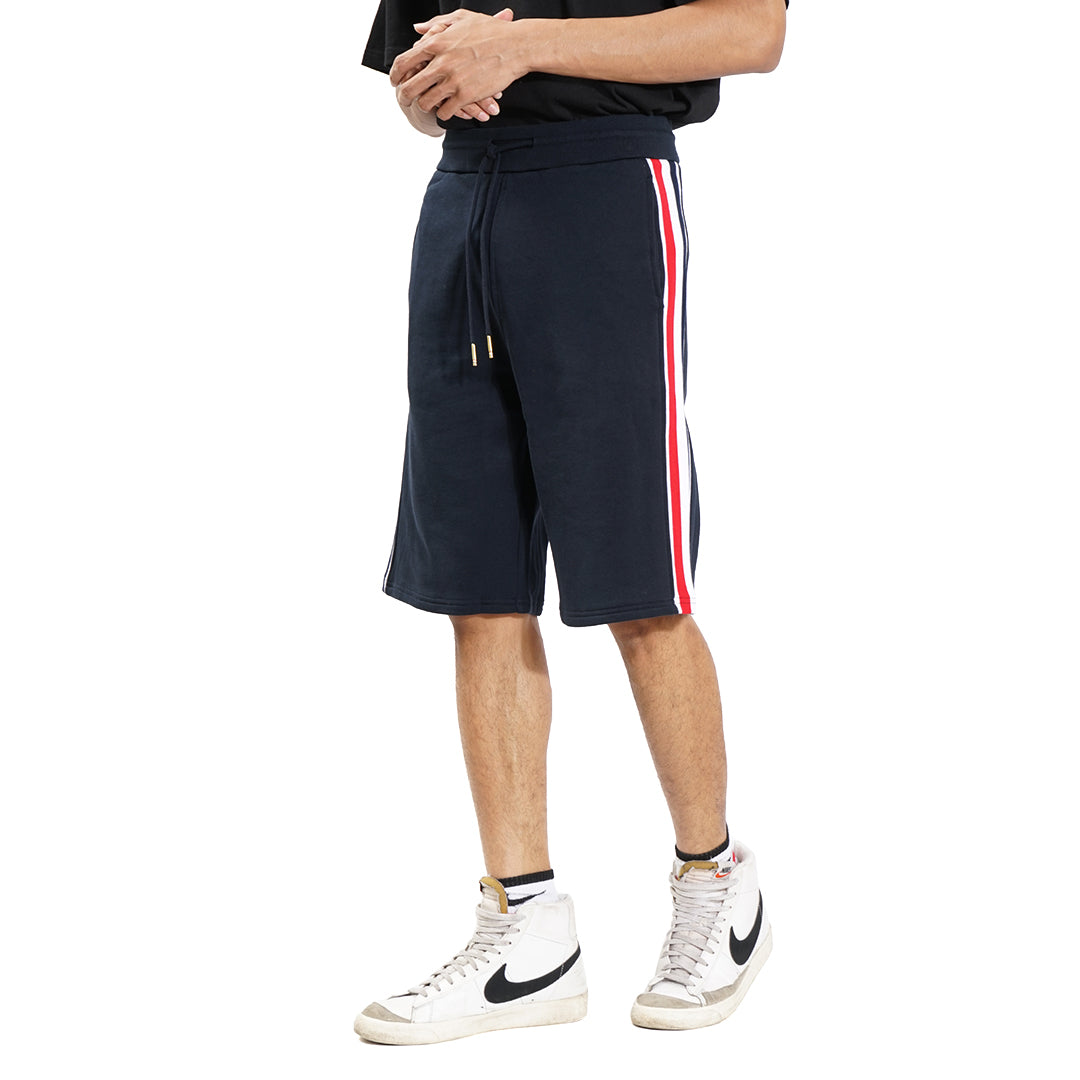 FOLX Tricolor Side Stripes Shorts