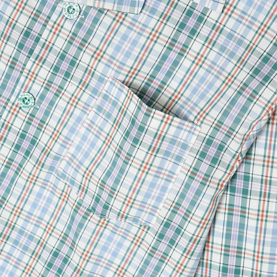 Reserve Checkered Poplin Long Sleeve Pyjama Set