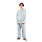 Reserve Checkered Poplin Long Sleeve Pyjama Set