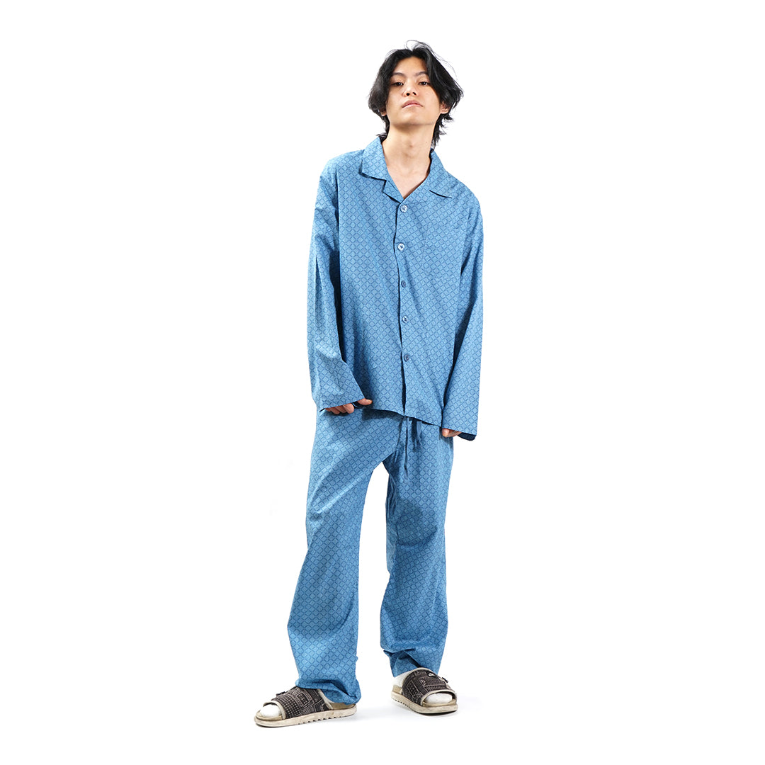 Reserve Patterned Poplin Long Sleeve Pyjama Set