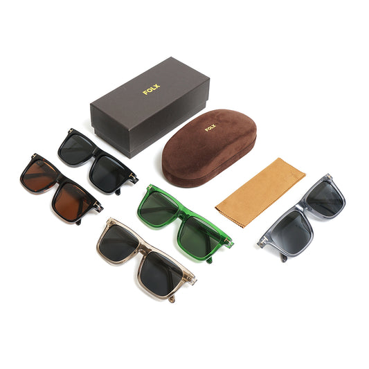 FOLX Polarised Buckley Sunglasses