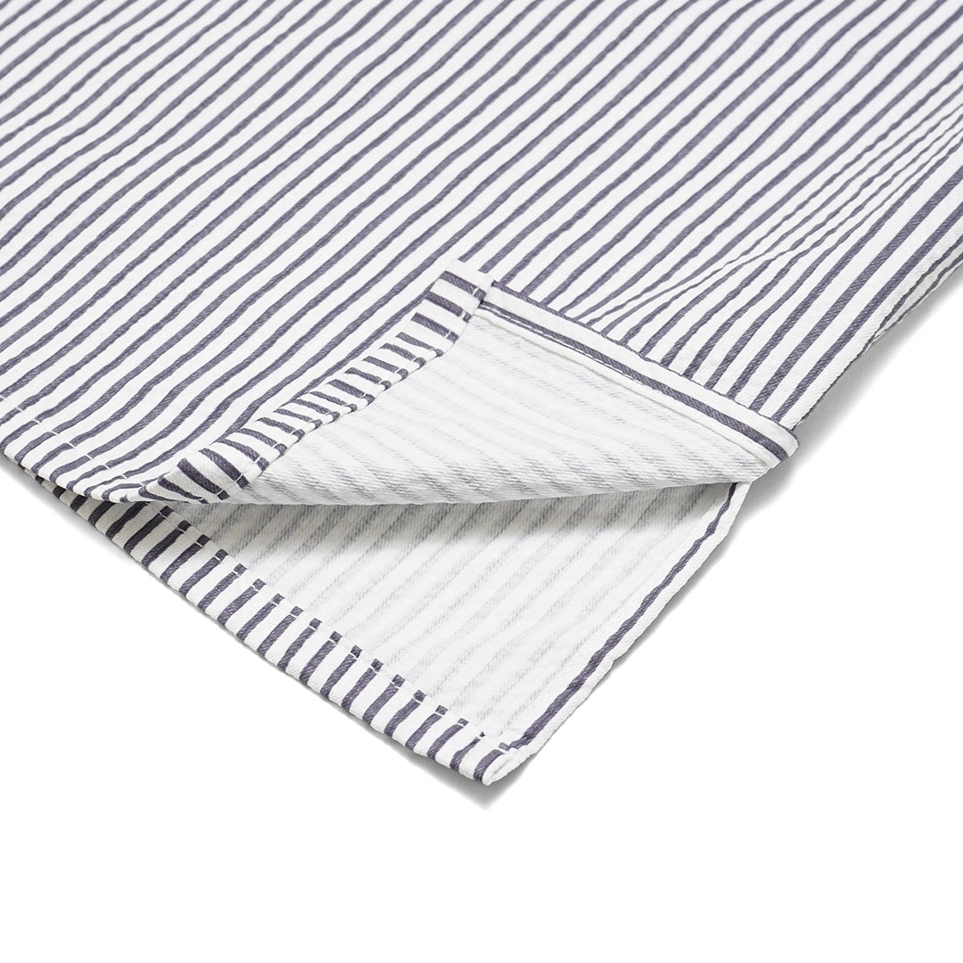ZRA Stripes Elastic Short Sleeve Shirt