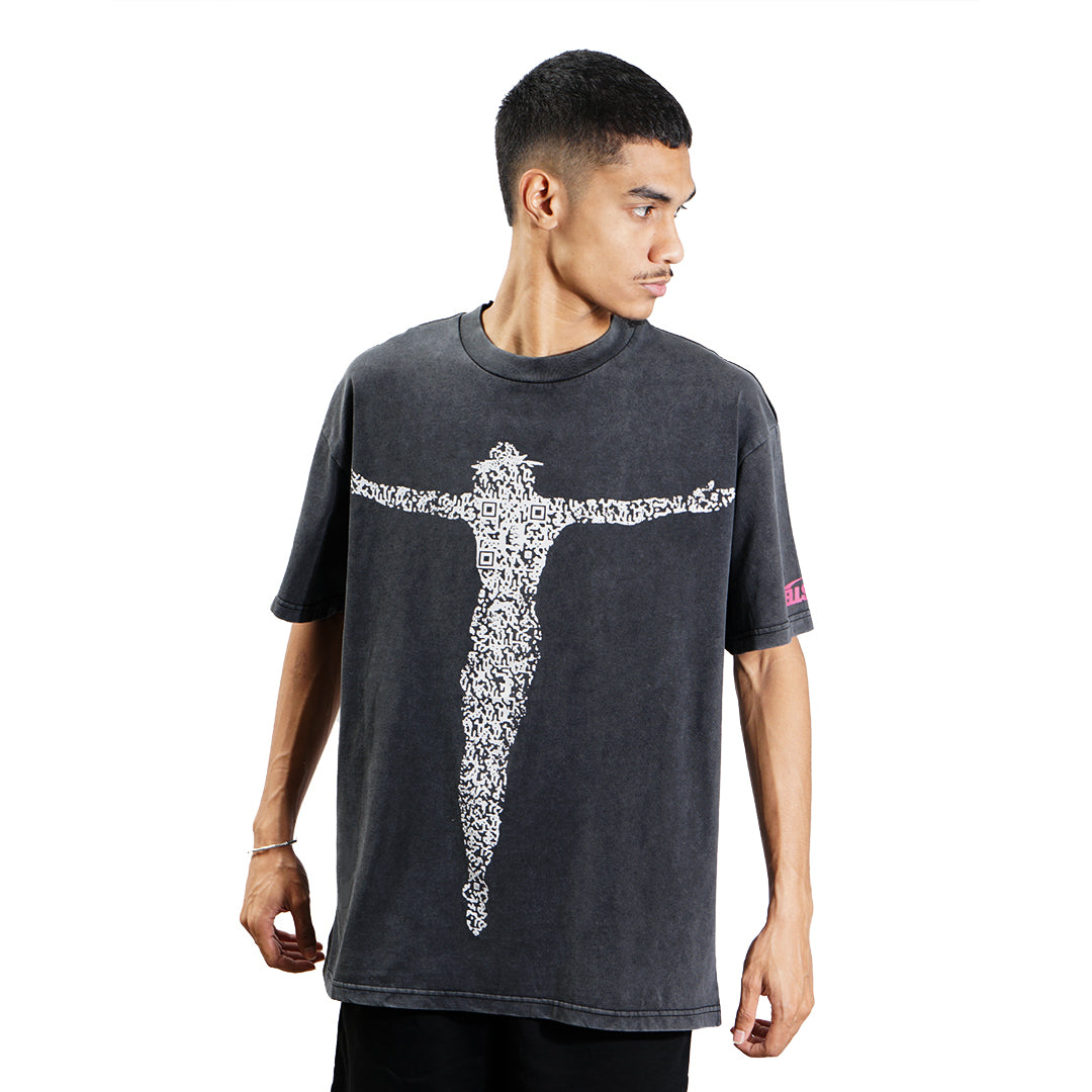 Hellstar QR Christ Graphic T-Shirt
