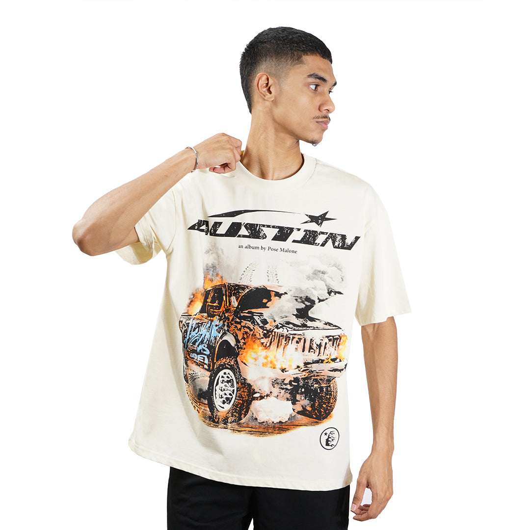 Hellstar X Post Malone Austin T-Shirt