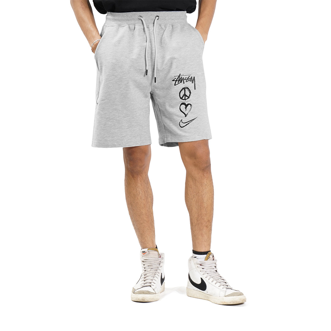 Stussy X NKE Peace & Love Shorts
