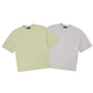 FOLX Oversized Cracked Texture T-Shirt