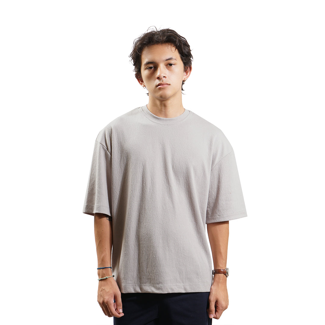 FOLX Oversized Cracked Texture T-Shirt