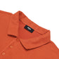 FOLX Vertical Texture Long Sleeve Polo Shirt