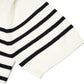 FOLX Stripes Knit Polo Shirt