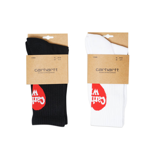 CHT Red Heart Logo Mid Socks