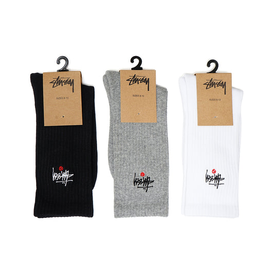 Stussy Basic Logo Crew Socks