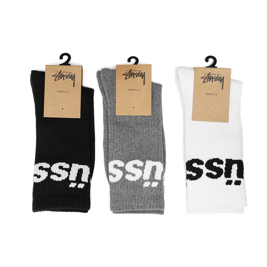 Stussy Jacquard Logo Crew Socks