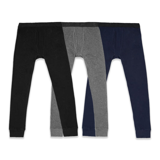 Cuddl Duds Midweight Waffle Thermal Pants