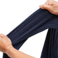 Cuddl Duds Midweight Waffle Thermal Pants