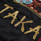 Evisu Taka Embroidered Padded Bomber Jacket