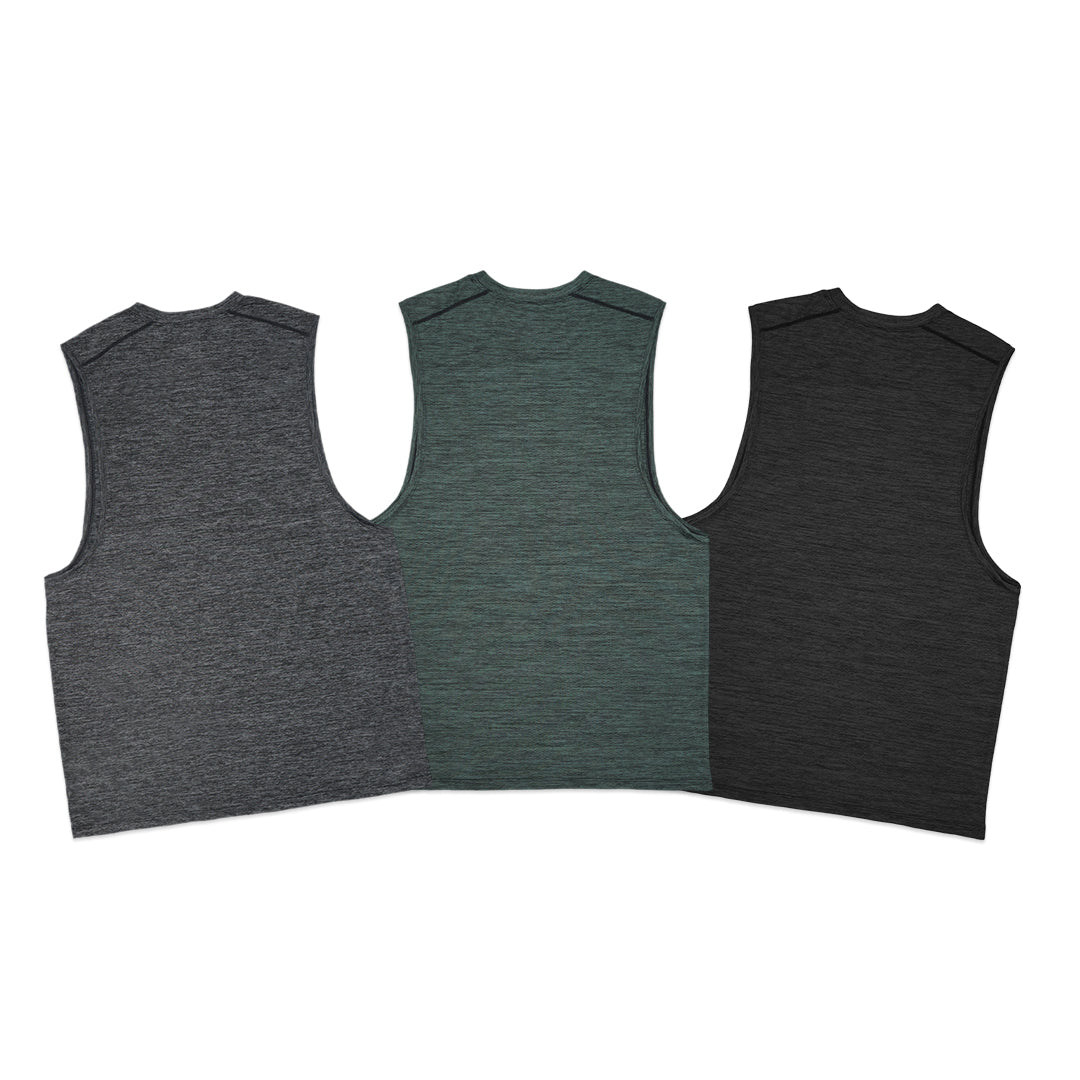 FOLX Active Metal Vent Tech Sleeveless T-Shirt