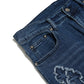 CHR Multi Cross Patch Denim Jeans