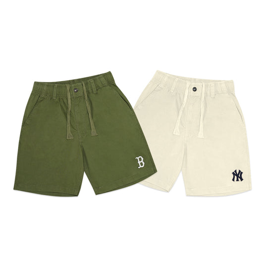 M7B Embroidery Patch Stretch Chino Shorts