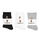 A Bathing Ape Ape Head One Point Mid Socks