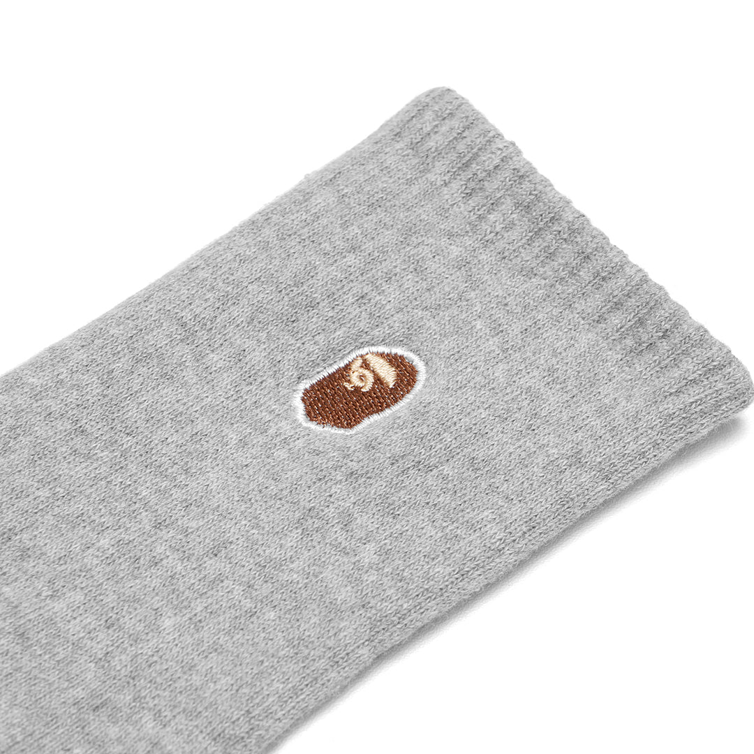 A Bathing Ape Ape Head One Point Mid Socks