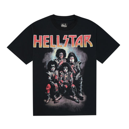 Hellstar Kiss Band Graphic T-Shirt