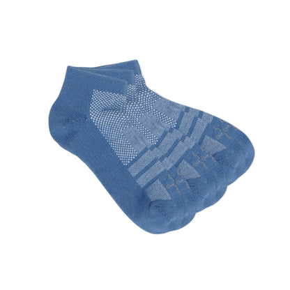 Tommie Copper Easy-On Compression Ankle Socks 3-Pair Pack