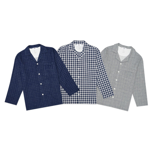FOLX Patterned Cotton Pyjamas Set