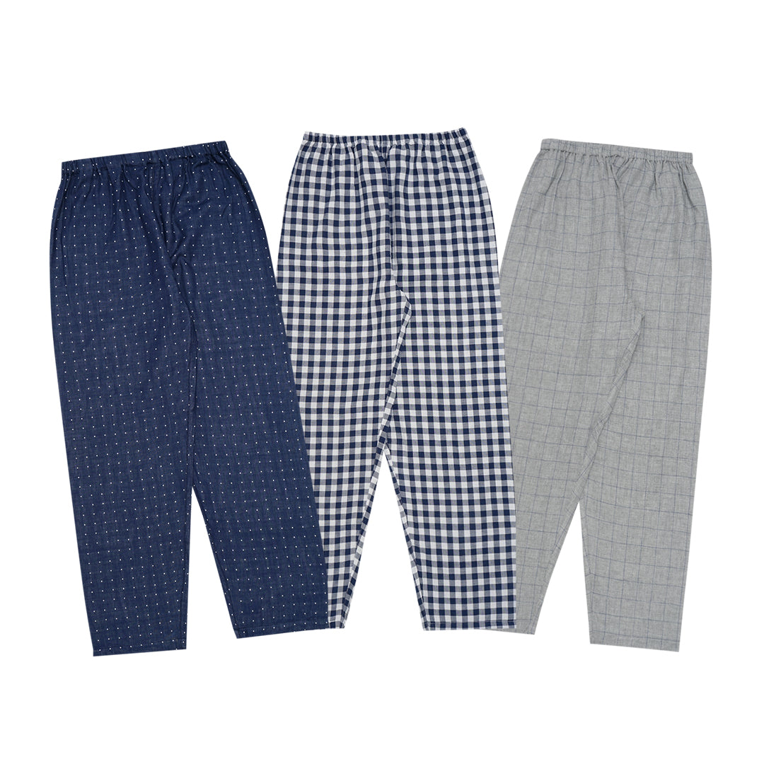 FOLX Patterned Cotton Pyjamas Set