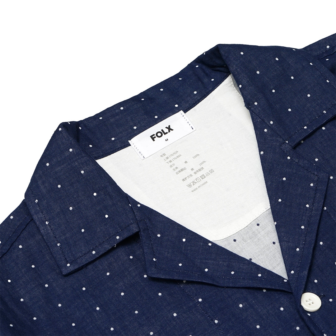 FOLX Patterned Cotton Pyjamas Set