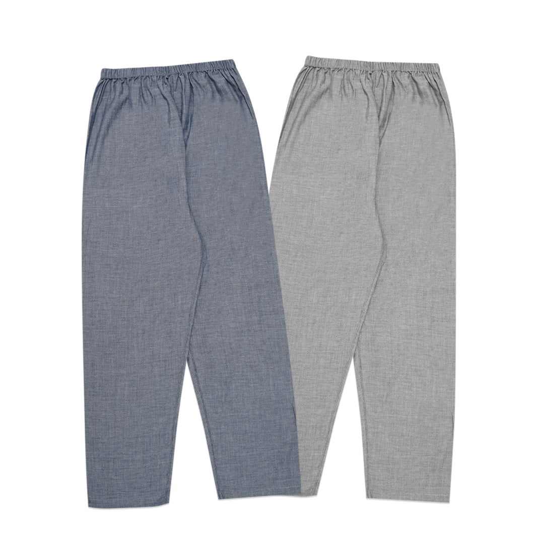 FOLX Solid Cotton Pyjamas Set