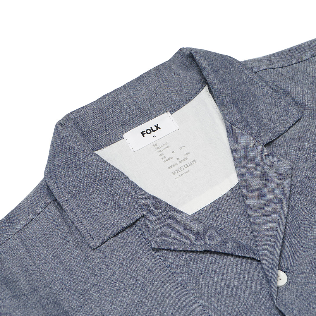 FOLX Solid Cotton Pyjamas Set