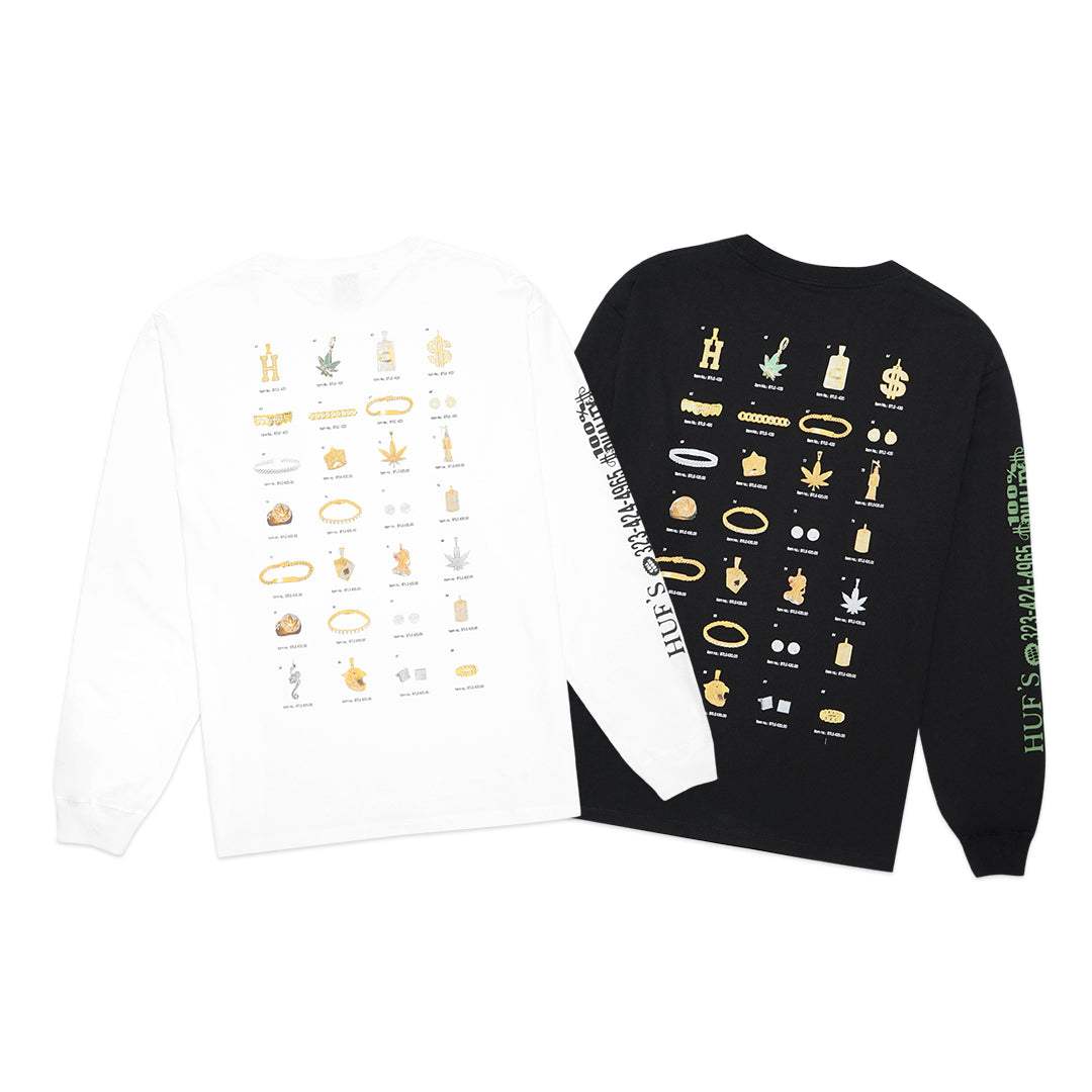 HUF Jewelry Long Sleeve T-Shirt