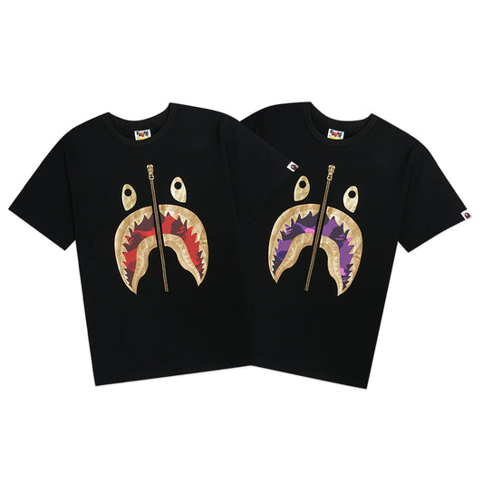 BAPE Color Camo Shark T-Shirt