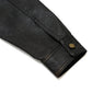 ZRA Faded Effect Faux-Leather Jacket