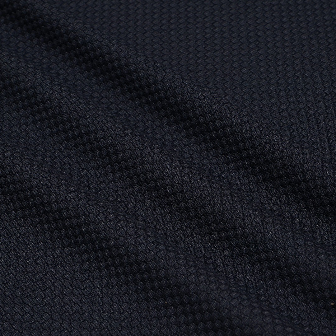 FOLX Solid Square Textured T-Shirt