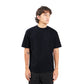 FOLX Solid Square Textured T-Shirt
