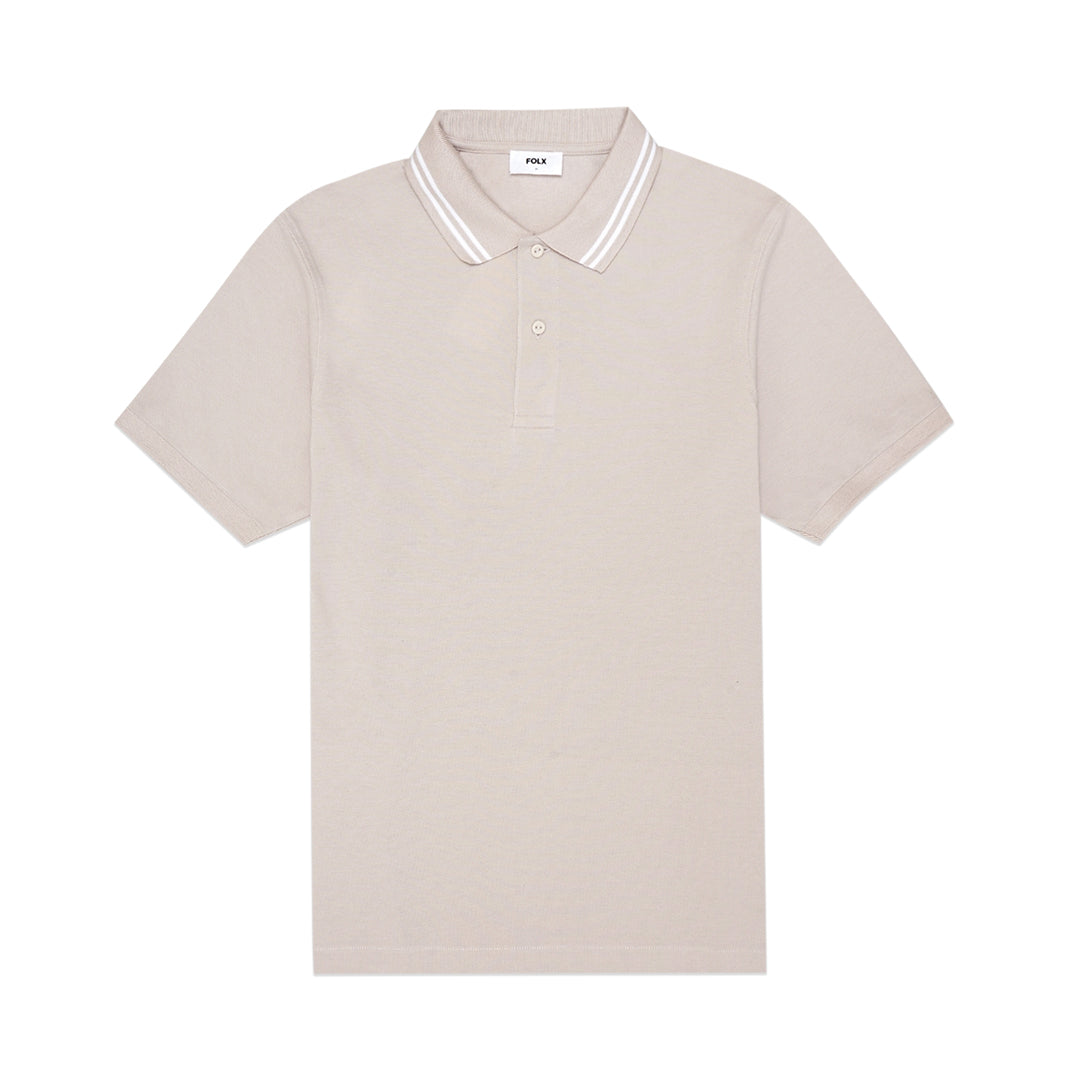 FOLX Twin Tipped Collar Polo Shirt