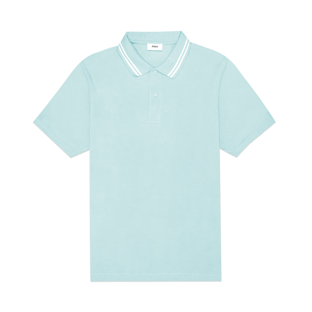FOLX Twin Tipped Collar Polo Shirt