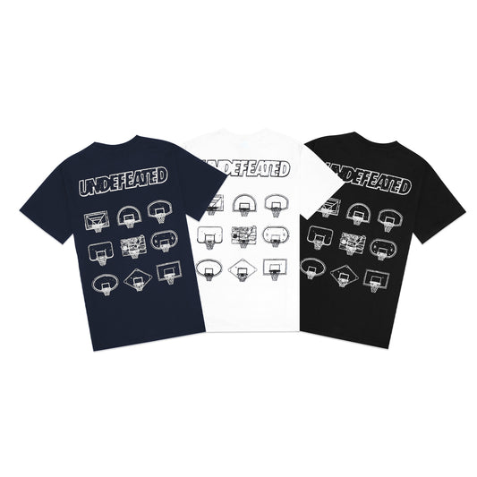 Undefeated Retro Basketball Ring T-Shirt