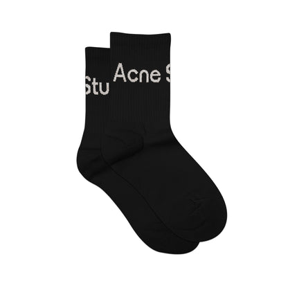 ASD Ribbed Logo Mid Socks