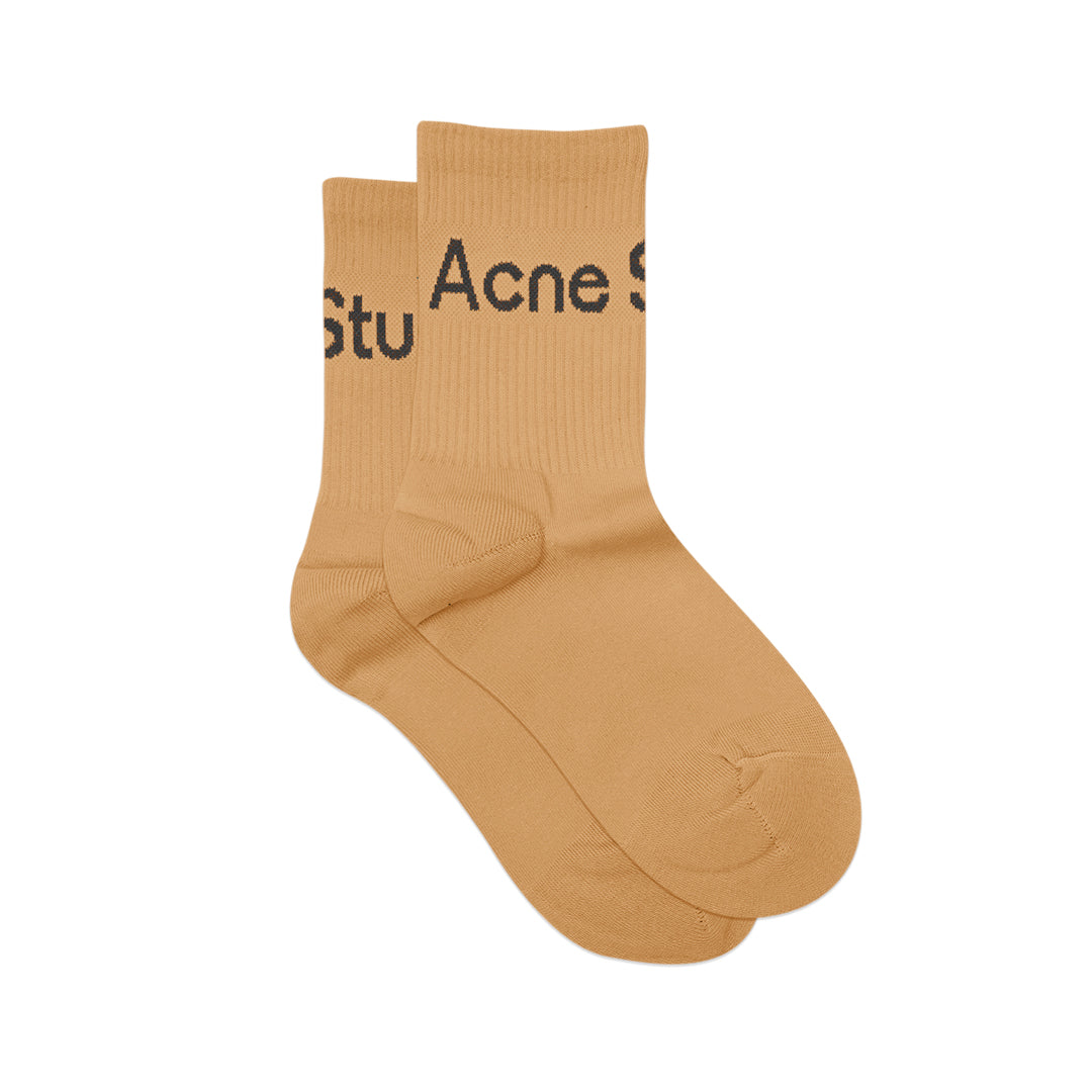 ASD Ribbed Logo Mid Socks