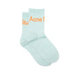 ASD Ribbed Logo Mid Socks